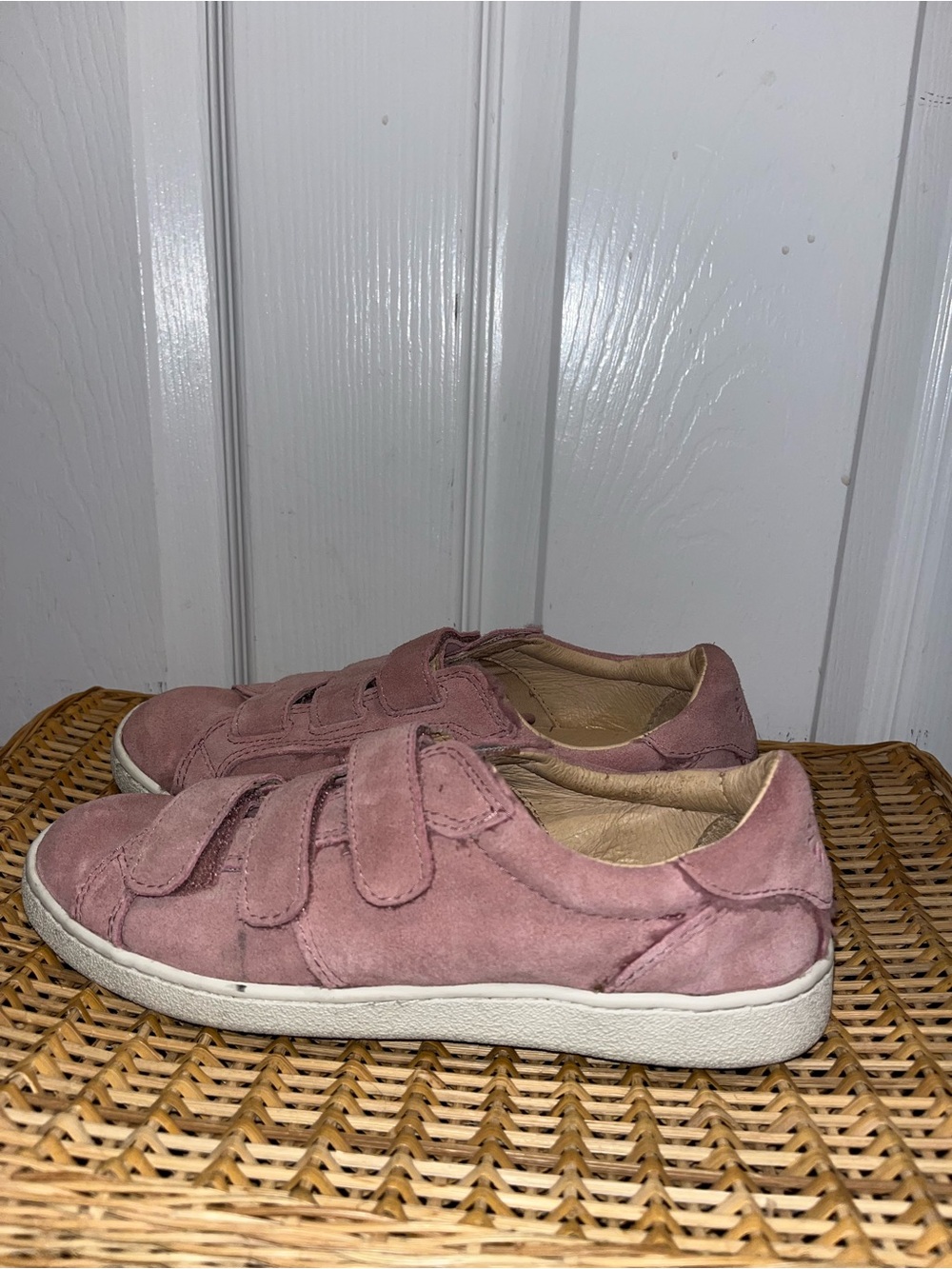 UGG Alix spill seam sneakers in Seashell Pink